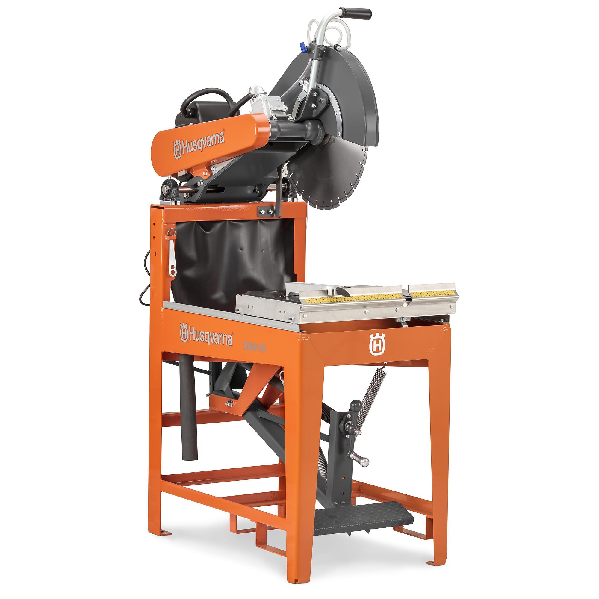 Husqvarna MS 610 Electric Masonry Saw, 20in. Dia. Blade, 8in. Max. Cutting Depth, Model# MS610